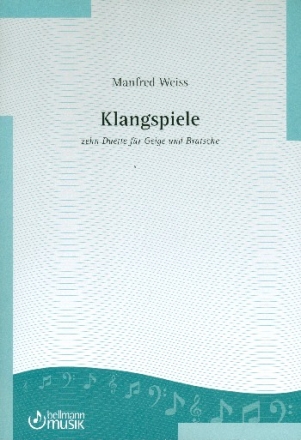 Klangspiele fr Violine und Viola Spielpartitur