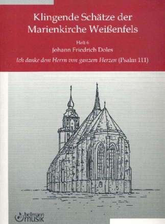 Ich danke dem Herrn von ganzem Herzen fr gem Chor und Orchester Partitur