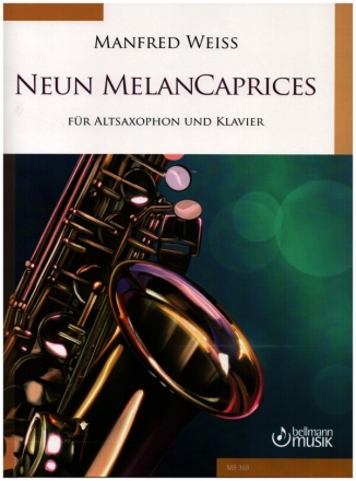 9 MelanCaprices fr Altsaxophon und Klavier