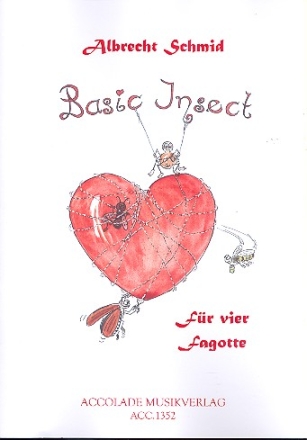 Basic Insect fr 4 Fagotte Partitur und Stimmen