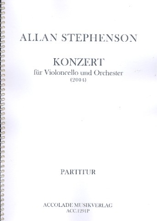 Konzert fr Violoncello und Orchester Partitur