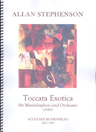 Toccata exotica fr Marimbaphon und Orchester Partitur