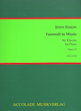 Farewell to Music op.51 fr Klavier