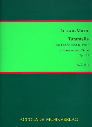 Tarantella op.20 für Fagott und Klavier