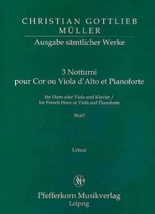 3 Notturni WoO fr Horn (Viola) und Klavier