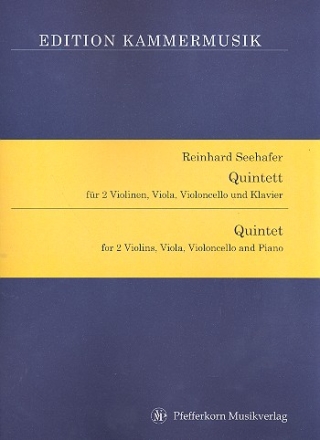 Quintett fr 2 Violinen, Viola, Violoncello und Klavier Stimmen