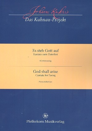 Es steh Gott auf fr Soli, gem Chor und Orchester Klavierauszug (dt)