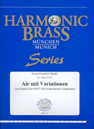 Air mit Variationen fr 2 Trompeten, Horn, Posaune und Tuba Partitur und Stimmen