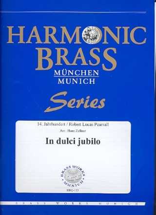 In dulci jubilo fr 2 Trompeten, Horn, Posaune und Tuba Partitur und Stimmen