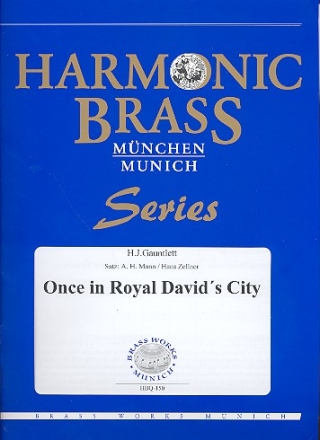 Once in Royal David's City fr 2 Trompeten, Horn, Posaune und Tuba Partitur und Stimmen
