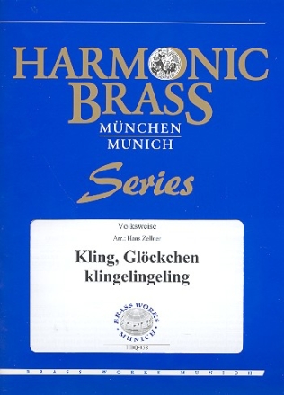 Kling Glckchen kling fr 2 Trompeten, Horn, Posaune und Tuba Partitur und Stimmen