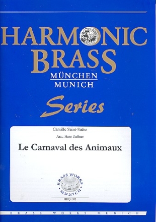 Le carnaval des animaux fr 2 Trompeten, Horn, Posaune und Tuba Partitur und Stimmen