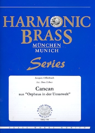 Cancan fr 2 Trompeten, Horn, Posaune und Tuba Partitur und Stimmen