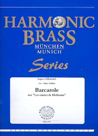 Barcarole fr 2 Trompeten, Horn, Posaune und Tuba Partitur und Stimmen