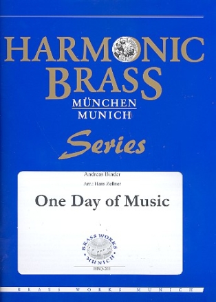 One Day of Music fr 2 Trompeten, Horn, Posaune und Tuba Partitur und Stimmen