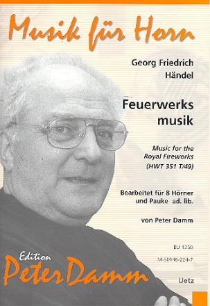 Feuerwerksmusik HWV351 fr 8 Hrner (Pauken ad lib) Partitur und Stimmen