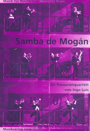 Samba da Mogn fr 4 Posaunen Partitur und Stimmen