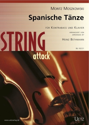 Spanische Tnze op.12 fr Kontrabass und Klavier