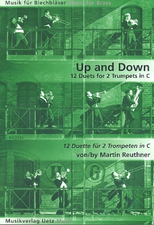 Up and down fr 2 Trompeten in C Spielpartitur