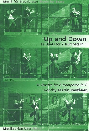 Up and down fr 2 Trompeten in C Spielpartitur