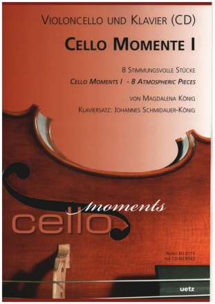 Cello-Momente Band 1 (+CD) fr Violoncello und Klavier