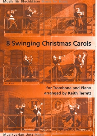 8 swinging Christmas Carols for trombone and piano