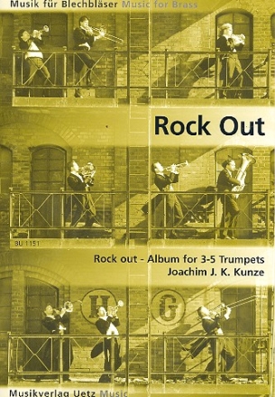 Rock out fr 3-5 Trompeten Partitur und Stimmen