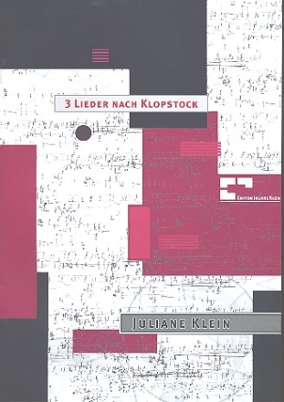 3 Lieder nach Klopstock fr Sopran und Klavier