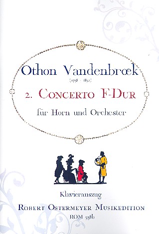 Konzert F-Dur Nr.2 fr Horn und Orchester fr Horn und Klavier