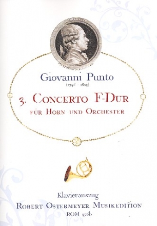 Konzert F-Dur Nr.3 fr Horn und Orchester fr Horn und Klavier