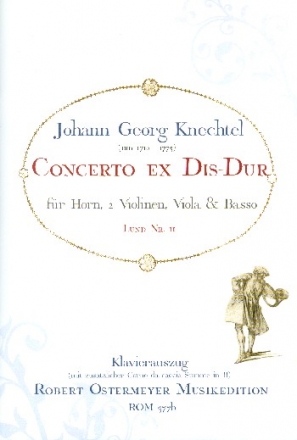 Konzert Es-Dur Lund Nr.II fr Horn und Streicher fr Horn (Corno da caccia in B) und Klavier