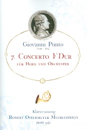 Konzert F-Dur Nr.7 fr Horn und Orchester fr Horn und Klavier