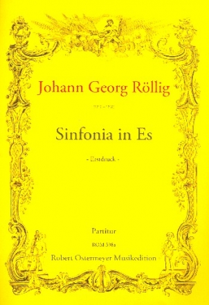 Sinfonia in Es fr 2 Oboen, 2 Hrner, 2 Violinen, Viola und Bass Partitur