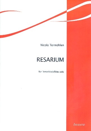 Resarium fr Tenorblockflte