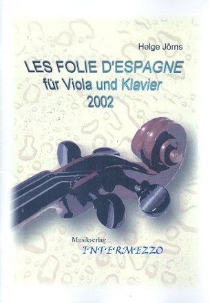 Les folie d'Espagne fr Viola und Orchester fr Viola und Klavier