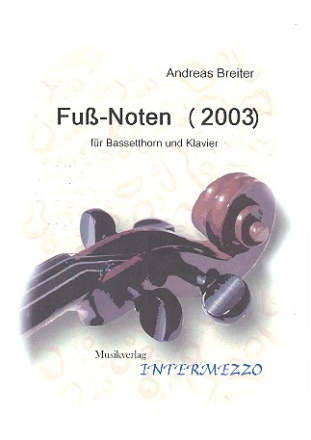 Fu-Noten fr Bassetthorn und Klavier