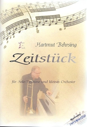 Zeitstck fr Solo-Posaune und kleines Orchester Partitur