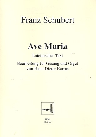 Ave Maria fr Gesang und Orgel (lat)