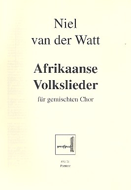 Afrikaanse Volkslieder fr gem Chor a cappella Partitur (nl)