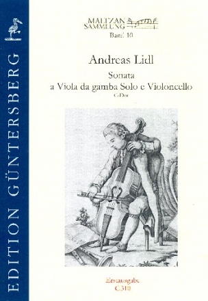 Maltzan Sammlung Band 10 - Sonate C-Dur fr Viola da gamba und Violoncello Partitur und Stimmen