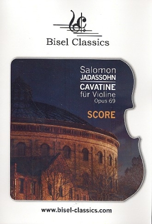 Cavatine op.69 fr Violine und Orchester Partitur