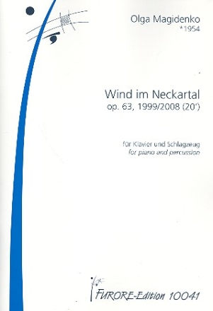 Wind im Neckartal op.63 fr Schlagzeug und Klavier