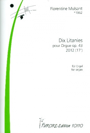 10 Litanies op.43 fr Orgel