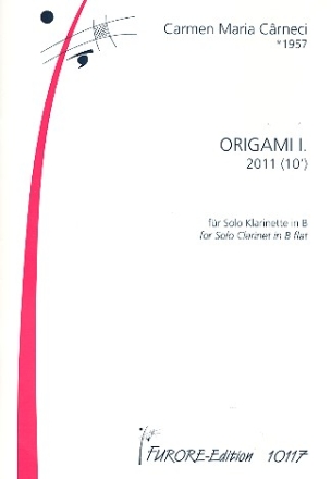 Origami Nr.1 fr Klarinette solo