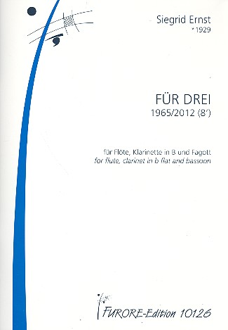 Fr drei fr Flte, Klarinette und Fgott Partitur und Stimmen