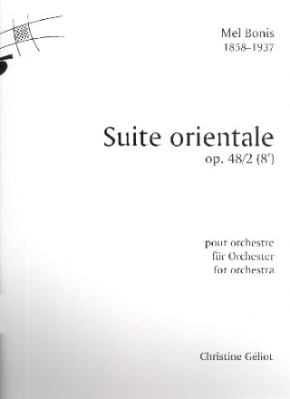 Suite orientale op.48,2 fr Orchester Partitur
