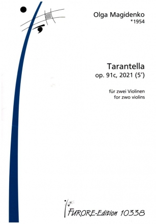 Tarantella op.91c fr 2 Violinen 2 Spielpartituren