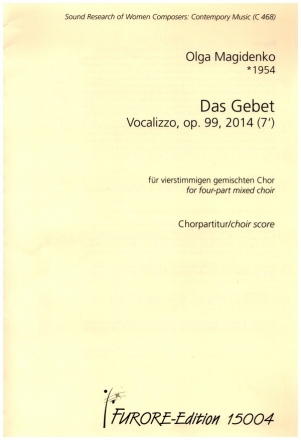 Das Gebet op.99 fr gem Chor a cappella Partitur