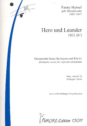 Hero und Leander fr Sopran und Klavier Partitur