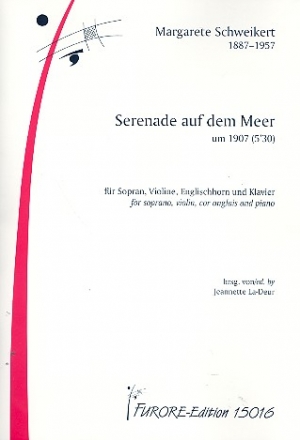 Serenade auf dem Meer fr Sopran, Violine, Englischhorn und Klavier Stimmen